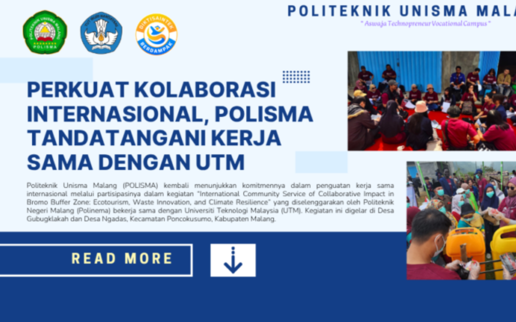 Perkuat Kolaborasi Internasional, POLISMA Tandatangani Kerja Sama dengan UTM