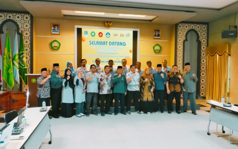 Direktur Politeknik Negeri Padang (PNP) dan Tim Kerjasama sebagai Narasumber Workshop Tata Kelola Kemitraan di POLISMA