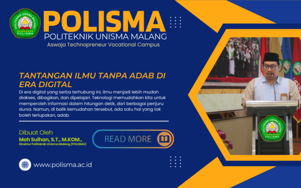 Tantangan Ilmu Tanpa Adab di Era Digital