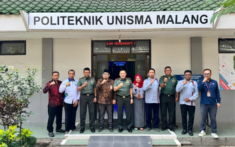 Kunjungan Politeknik Angkatan Darat (POLTEKAD) ke Politeknik UNISMA (POLISMA) untuk Eksplorasi Kerjasama