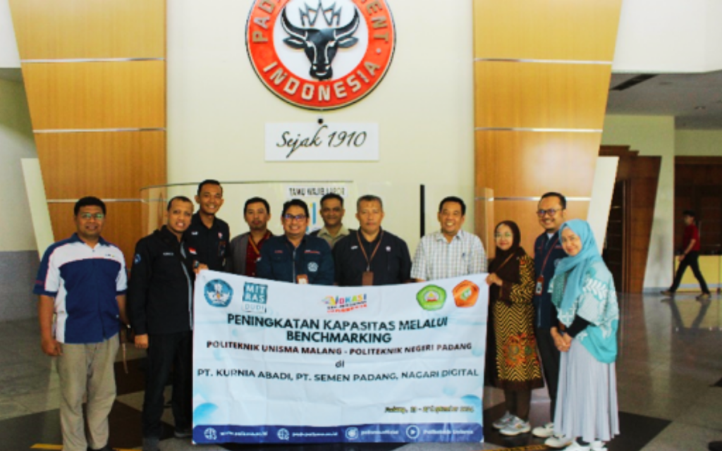 Politeknik Unisma Malang Kunjungi PT. Semen Padang : Upaya Benchmarking untuk Meningkatkan Kemitraan